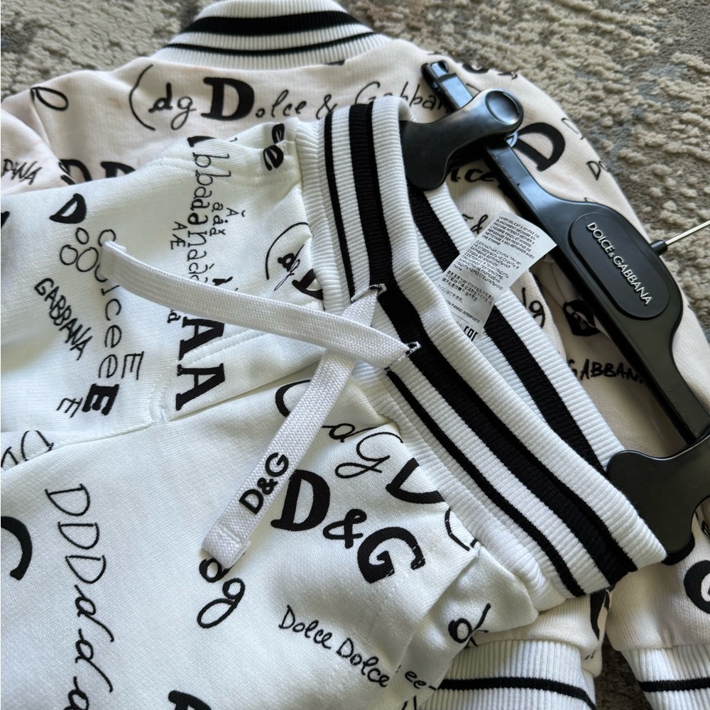 Dolce & Gabbana kids girls size 2track suit.